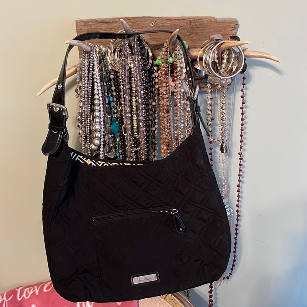 Vera Bradley black handbag